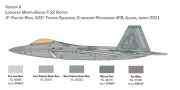 Samolot Lockheed F-22A Raptor 2822 Italeri