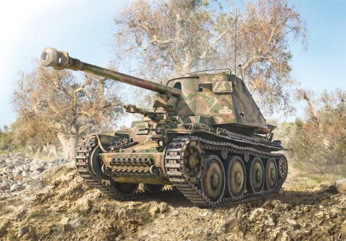 Niszczyciel czołgów Marder III Ausf.H 6566 Italeri
