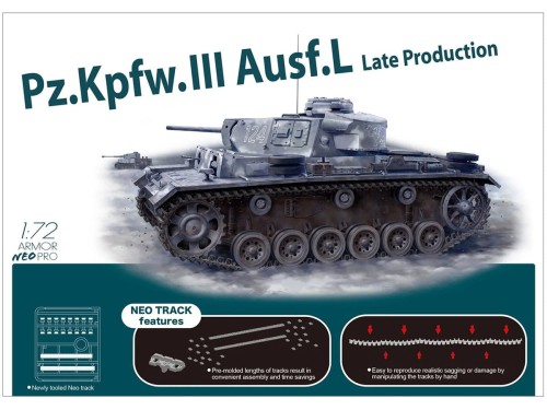 Czołg PzKpfw III Ausf.L late 7645 Dragon