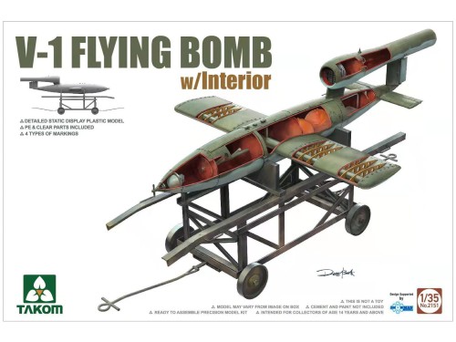 Samolot-pocisk Fieseler Fi 303 V-1 2151 Takom