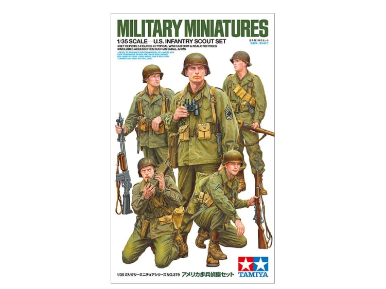 Figurki U.S. amerykańska piechota 35379 Tamiya