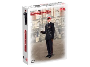 Figurka żołnierz oficer Royal Marines