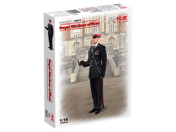 Figurka żołnierz oficer Royal Marines 16012 ICM