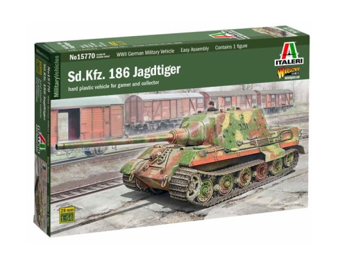Działo pancerne Jagdtiger Sd.Kfz.186 15770 Italeri