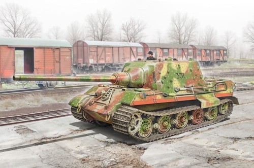 Działo pancerne Jagdtiger Sd.Kfz.186 15770 Italeri