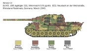 Działo pancerne Jagdtiger Sd.Kfz.186 15770 Italeri