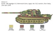 Działo pancerne Jagdtiger Sd.Kfz.186 15770 Italeri