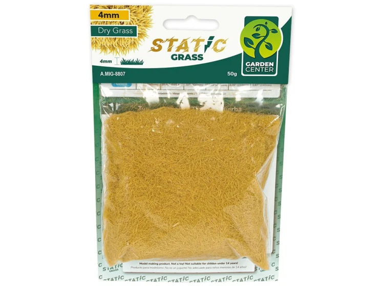 Trawa statyczna 4mm dry grass A.MIG8807 AMMO Mig Jimenez