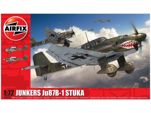 Samolot Junkers Ju-87 B-1 Stuka A03087A Airfix