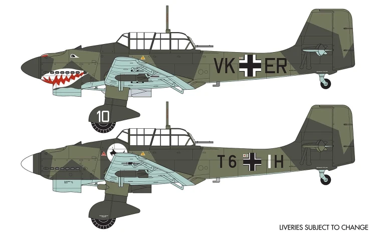 Samolot Junkers Ju-87 B-1 Stuka A03087A Airfix