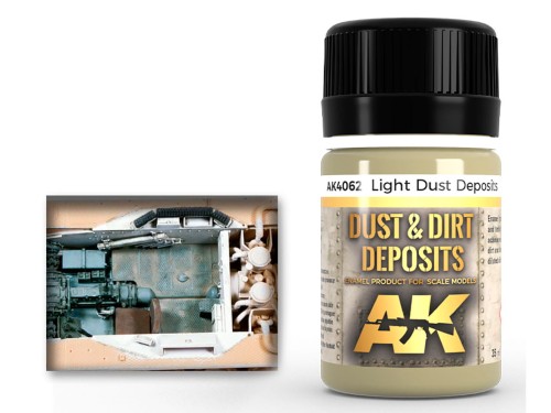 Weathering Light dust deposit AK4062 AK Interactive