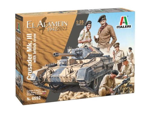 Czołg Crusader Mk.III 6592 Italeri