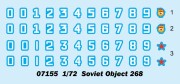 Czołg Object 268 Obiekt 268 07155 Trumpeter