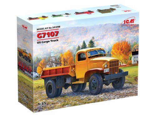Ciężarówka wojskowa Chevrolet G7107 35598 ICM