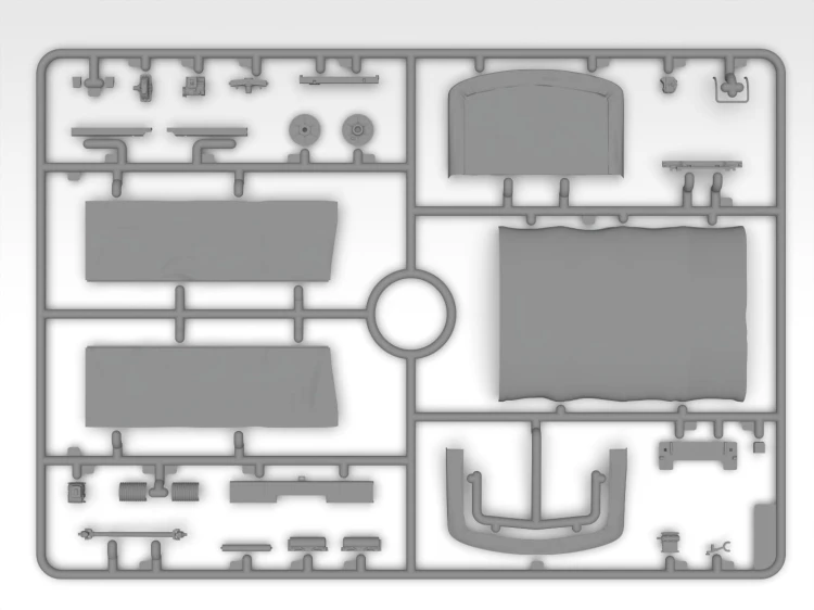 Ciężarówka wojskowa Chevrolet G7107 35598 ICM