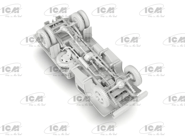 Ciężarówka wojskowa Chevrolet G7107 35598 ICM
