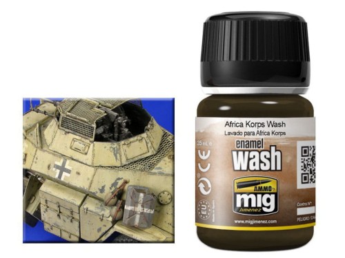 Wash modelarski Africa Korps A.MIG-1001 AMMO Mig Jimenez