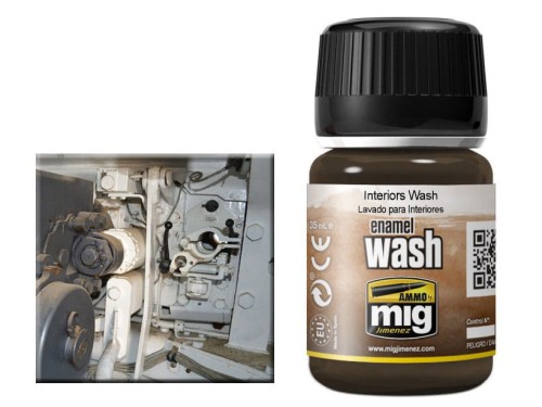 Wash modelarski Interiors A.MIG-1003 AMMO Mig Jimenez