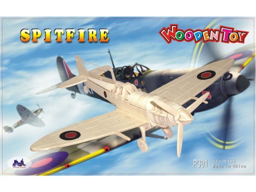 Samolot myśliwiec Spitfire składanka P301
