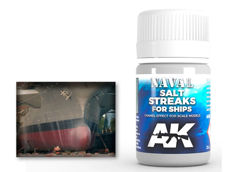 Weathering Salt streaks for ships AK306 AK Interactive