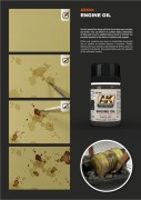 Weathering Engine oil fresh finish AK084 AK Interactive