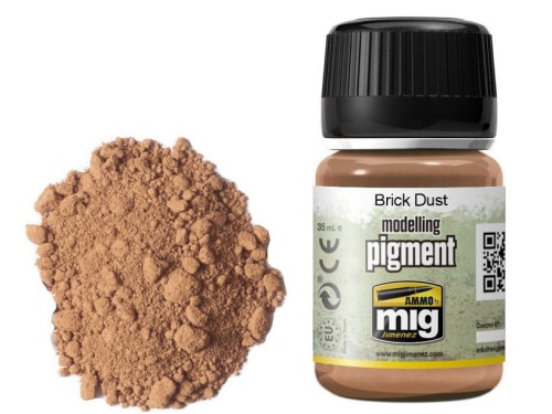 Pigment modelarski Brick Dust A.MIG-3015 AMMO Mig Jimenez