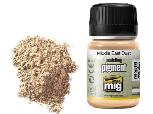 Pigment modelarski Middle east dust A.MIG-3018 AMMO Mig Jimenez