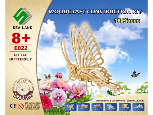 Motyl składanka drewniana E022 Sea-Land