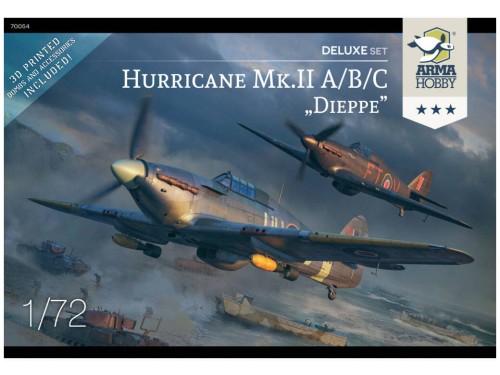 Samolot Hawker Hurricane Mk.II A/B/C 70054 Arma Hobby