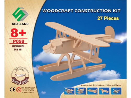 Samolot Heinkel He-51 składanka P058