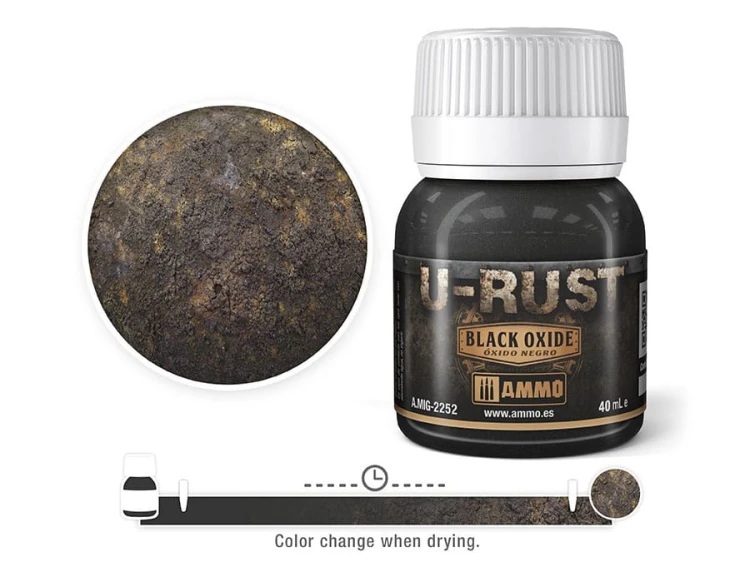 Black Oxide U-RUST A.MIG-2252 AMMO Mig Jimenez