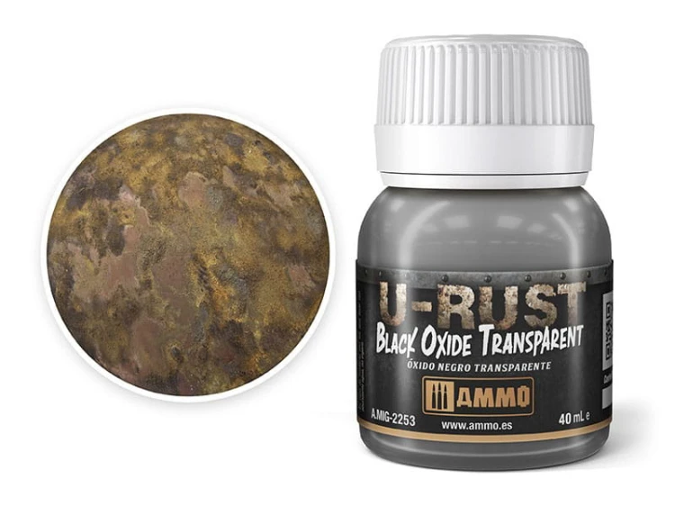 Black Oxide Transparent U-RUST A.MIG-2253 AMMO Mig Jimenez