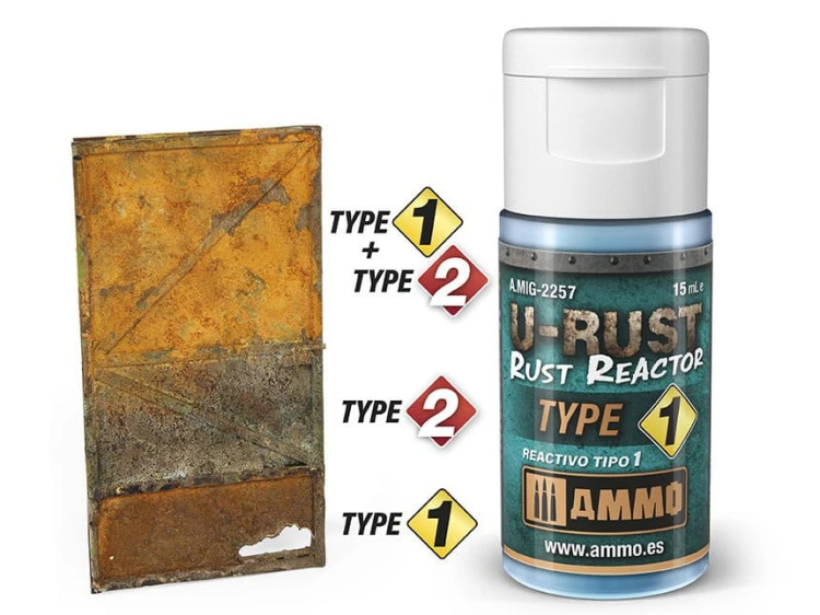 Rust Reactor Type 1 U-RUST A.MIG-2257 AMMO Mig Jimenez