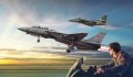 Samolot F-14a Tomcat A-4F Skyhawk 1422 Italeri