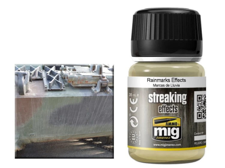 Weathering Rainmarks effects A.MIG-1208 AMMO Mig Jimenez