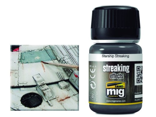 Weathering Starship streaking A.MIG-1209 AMMO Mig Jimenez