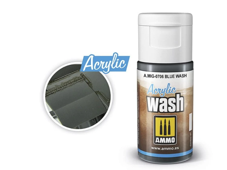 Wash modelarski Blue A.MIG-0706 AMMO Mig Jimenez