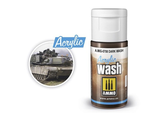Wash modelarski Dark Wash A.MIG-0708 AMMO Mig Jimenez