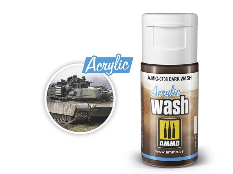Wash modelarski Dark Wash A.MIG-0708 AMMO Mig Jimenez