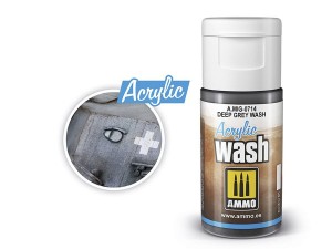Wash modelarski Deep Grey