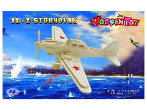 Samolot Ił-2 Sturmovik składanka P176