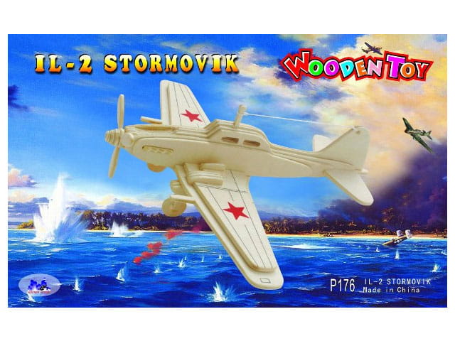 Samolot Ił-2 Sturmovik składanka P176