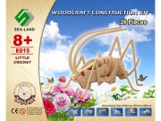 Świerszcz składanka drewniana puzzle 3D E015 Sea-Land