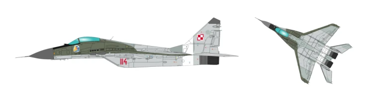 Samolot Mikoyan MiG-29 Polish Air Force 72903 IBG