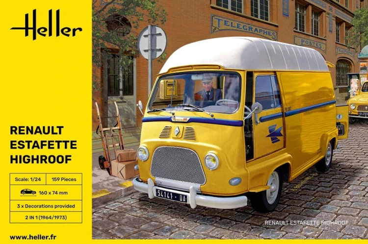 Renault Estafette High Roof 80740 Heller
