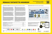 Renault Estafette High Roof 80740 Heller