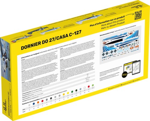 Samolot Dornier D0 27 CASA C-127 30304 Heller