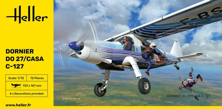 Samolot Dornier D0 27 CASA C-127 30304 Heller