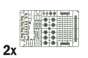 Czołg T-34/76 model 1943 6570 Italeri