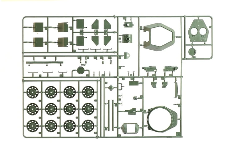Czołg T-34/76 model 1943 6570 Italeri